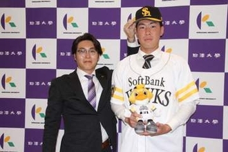「160キロ目指せる」ソフトバンク育成4位は191センチ、97キロの〝ビッグサイズ〟スカウトが期待する直球と名投手直伝フォーク