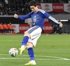 スタメン復帰の鎌田大地が前半4分に先制点、森保一監督100戦目の節目に好スタート【日本―ボリビア】