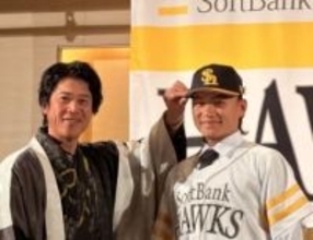 ソフトバンク徐若熙「3年後にはメジャーリーグに挑戦する姿を」入団会見で理想掲げる