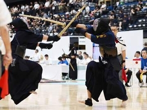 【玉竜旗高校剣道大会　男子】「楽な展開にできた」全国選抜3位の長崎南山　先鋒の9人抜きで最終日へ