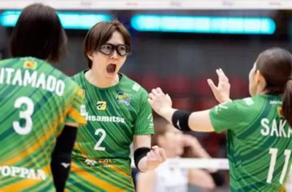 SAGA久光がタイで開幕連勝　25歳の女子日本代表ミドルがブロックで8得点　得意の「フルセット必勝神話」今季も健在【バレーボール大同生命SVリーグ女子西地区】