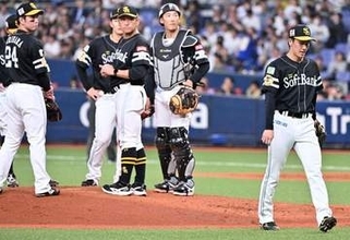 ソフトバンクホークスが今季ワーストの借金2…プロ2度目マウンドの藤原大翔が3回途中5失点　打線も元気なくオリックスに連敗