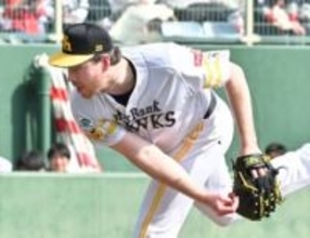 ソフトバンクのスチュワート　〝復帰戦〟で先発ローテへ上々の侍斬り　MAX156キロでサトテルらに無安打2K【壮行試合】