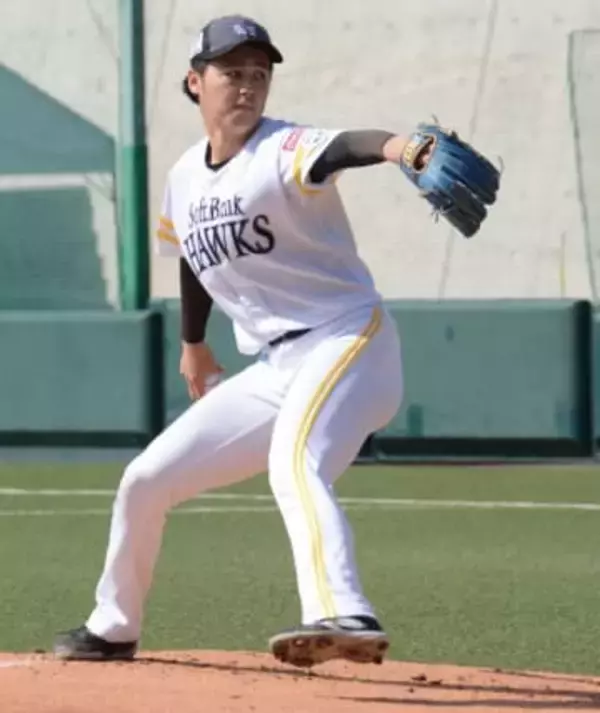 福岡屈指の進学校から入団して5年目…右肩故障から復帰の育成右腕がライブBP登板「負けたくない」後輩の活躍も刺激に