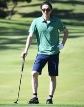 汗ばむ陽気に川瀬晃も「夏にゴルフすることないんで」　ソフトバンク周東佑京らがハワイでゴルフ【ハワイ優勝旅行】