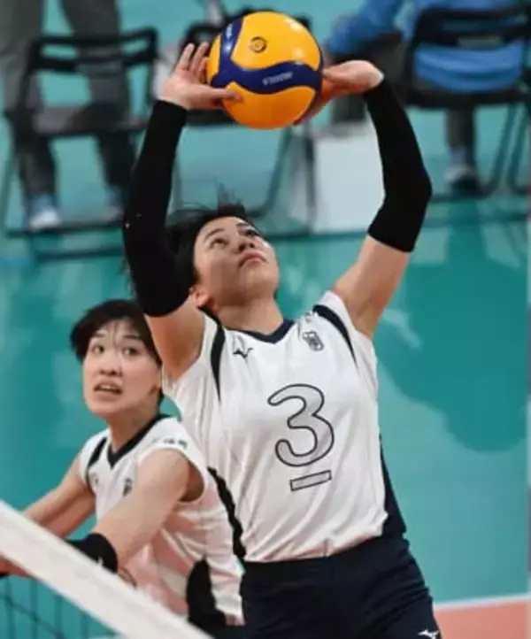 「泣いて帰ったこともたくさん…」セッターで主将の萩原千尋、6年の感謝こみ上げ号泣…全国総体準Vの優勝候補　福岡女学院は初戦敗退【春高バレー女子】