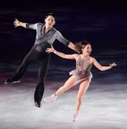 りくりゅう、坂本花織らの演技に感嘆　アリサ・リュウは「あれだ」にしたん社長「企業のブランド構築の参考に」