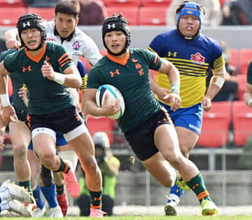 3人の兄を追いかけて東福岡へ　約50メートルを独走し見せ場をつくったWTB「家族みんな『ナイス』と言ってくれる」【全国高校ラグビー】