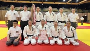「あれでチームに流れが」全国準Vの大牟田　決勝で3連続一本勝ち　総体福岡県大会柔道団体