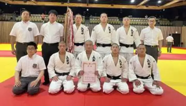 「あれでチームに流れが」全国準Vの大牟田　決勝で3連続一本勝ち　総体福岡県大会柔道団体