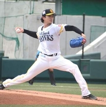 右肘不安のソフトバンク上沢直之が23日ぶりに実戦復帰　4回途中4失点も「体の大きい部分を使えていなかった」
