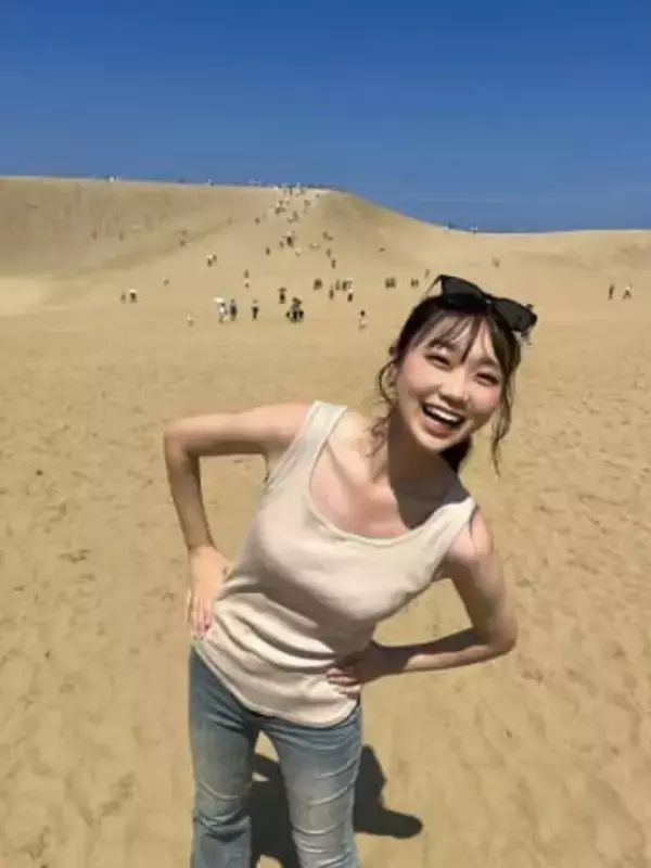 「スッキリしました」富山テレビアナ〝びしゃびしゃ〟ショットに反響「体当たり撮影おつかれさま」「経験もお仕事だね」の声