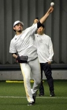 右腹斜筋違和感で離脱したソフトバンクのWBCメキシコ代表育成左腕がキャッチボール再開「状態はまだ…」