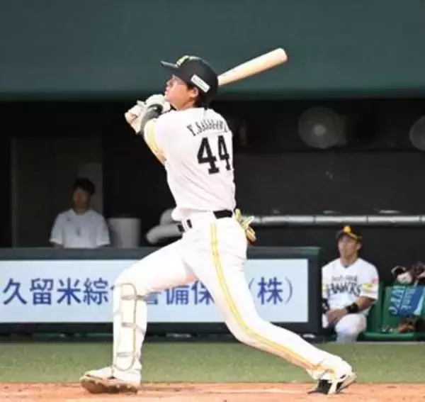 「正直調子がいいのかは…」ソフトバンク笹川吉康がバックスクリーン弾含む3安打　打率西地区トップも斉藤和巳2軍監督とともに満足しない理由