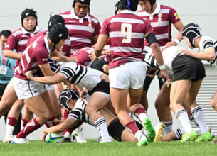 激戦区福岡の筑紫、12トライの猛攻で初の3回戦進出　聖光学院に72―0　元日はシードの東海大相模と対戦【全国高校ラグビー】