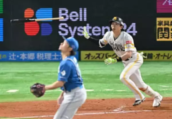 「イメージと全部が合致」足のスペシャリストが放ったプロ入り初の〝予告〟本塁打　周東佑京の覚悟が詰まった一発【ソフトバンク・プレーバック】