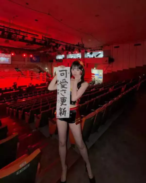 〝史上最年少〟ラウンドガールJK百田汐里〝高校卒業ショット〟に反響「素敵すぎやろ！」「更に飛躍して」