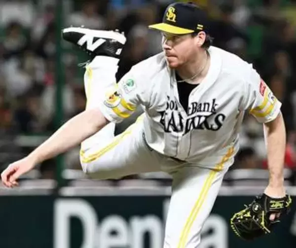 ソフトバンク先発のスチュワート、味方打線が勝ち越し直後にリード保てず再逆転許す　5回投げきれずに降板