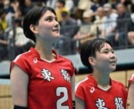 高校世代屈指のエース　女子日本代表登録メンバーの忠願寺莉桜擁する東九州龍谷など8強出そろう【バレーボール全九州総合選手権大会】