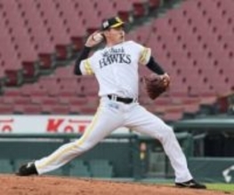 ソフトバンク戦力外の風間球打は最速143キロ　打者3人を無安打1四球　2022年ドラフト1位右腕【トライアウト2025】