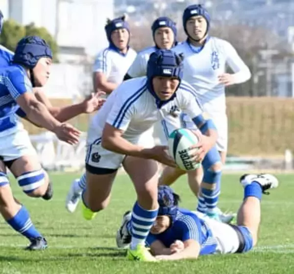 長崎北陽台が12トライ大勝　FWとBK一体の機動力　先制されるも前半だけで8トライ【全国高校ラグビー大会】