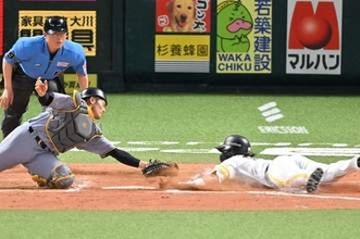 「アウトのタイミングだったので…」ソフトバンク野村勇、逆に冷静だったからこそ引っ込められた左手　明かす激走ヘッスラの舞台裏