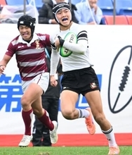 1年生のWTBが3トライ　筑紫が初の3回戦進出「1年前はここでプレーするなんて思っていなかった」【全国高校ラグビー】