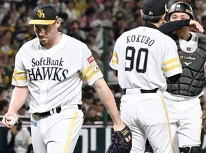 「津森のおかげでなんとか最低限の…」　ソフトバンク・スチュワート、6回途中2失点で降板　阪神打線から8Kも悔しいイニング途中交代