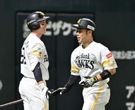 ソフトバンク、90試合で100本塁打到達　栗原陵矢29発、近藤健介22発　前半戦最終カードで昨季101本超えなるか