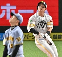ソフトバンク栗原陵矢、交流戦で脅威の長打量産　17安打中13本が長打　阪神ファンも沈黙の2打席連発