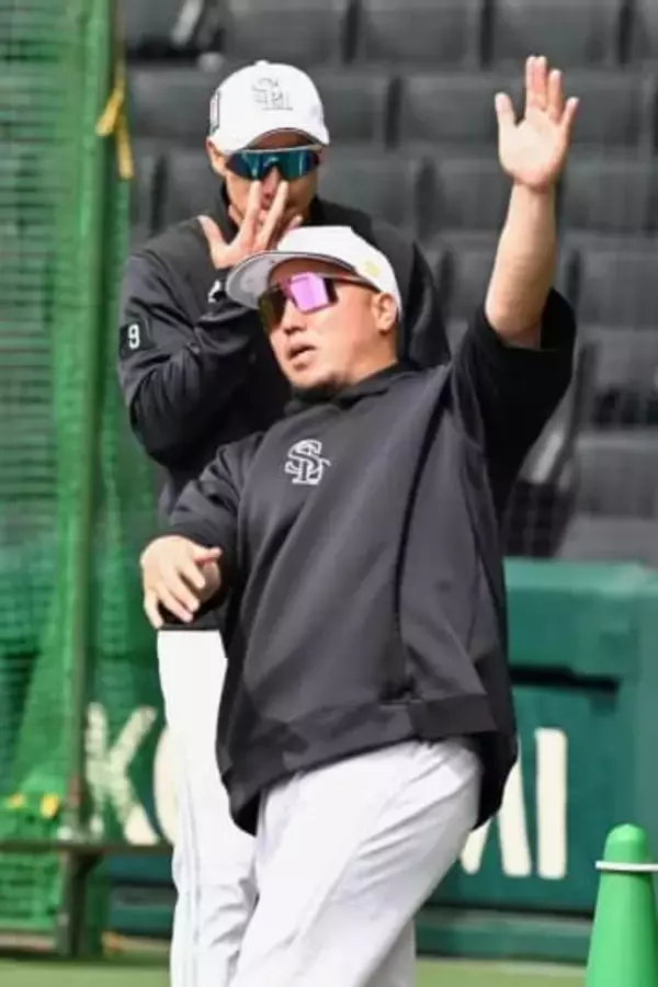 ソフトバンク1番柳町達、2番柳田悠岐、先発松本晴　阪神戦スタメン発表