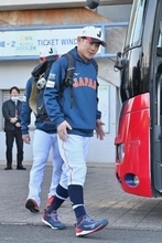 22日ホークス戦は「嫌ですね、やりづらいです」　ソフトバンク牧原大成　今春初実戦前は特打締め【侍ジャパンWBC事前合宿】