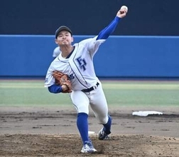 福工大エース　6回無失点の力投報われず　ベンチ入りできない仲間のグラブつけ力投【福岡六大学野球　春季リーグ】