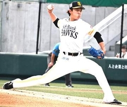 独立Lから今季途中に育成で加入　ソフトバンク小林樹斗が2軍阪神戦で6回1失点の好投　初の無死四球に「常にゾーン勝負を意識」