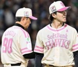 ソフトバンク上沢直之、6回途中11安打5失点で降板　天敵のロッテ佐藤都志也に逆転打許す