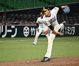 トミー・ジョン手術乗り越え…ソフトバンク大越基3軍監督が「春先から成長」と注視する育成4年目右腕　緊急登板で火消しに成功