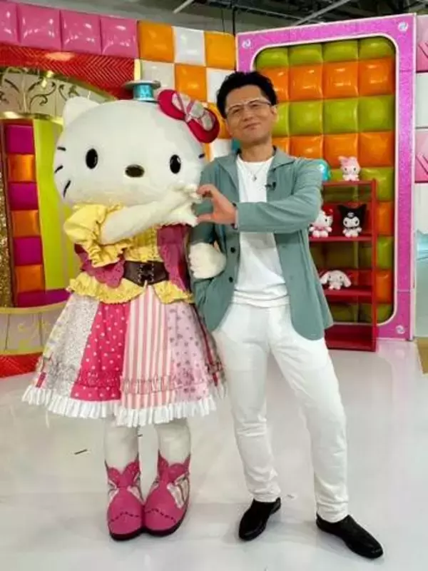 前髪に白いものが…スイーツ＆サンリオ好き強面俳優〝雰囲気ガラリ〟的場浩司が話題「めちゃ迫力ありました」「圧すごいな…」