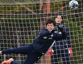 ハンドボールコートで練習、11人に満たない〝1期生〟「ベストチョイスだったかもしれない」　地元出身GK、激戦区を勝ち抜く覚悟【J1アビスパ福岡新戦力連載⑧】