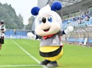 活動テーマは「地域貢献」　J1アビスパ福岡のマスコット「スビーくん」がついにピッチデビュー