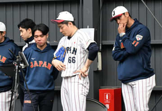 ソフトバンク松本裕樹に侍・井端監督「個人的には一番タイミングが取りずらい、苦手な投手」と賛辞【侍ジャパンWBC事前合宿】