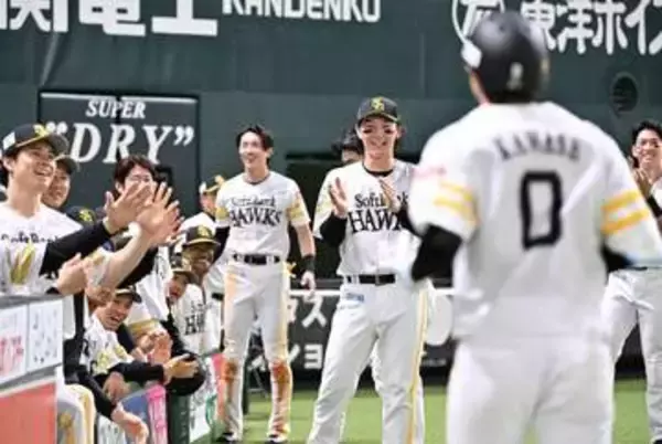 「コトイチ緊張しました」　ソフトバンク川瀬晃、途中出場し守備＆犠打で存在感　小久保監督「あそこしかないというバント」