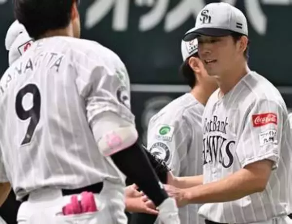 ソフトバンク大関友久が1カ月ぶり1軍マウンドで5回2失点　肉体改造の成果もあり今季最速148キロ計測