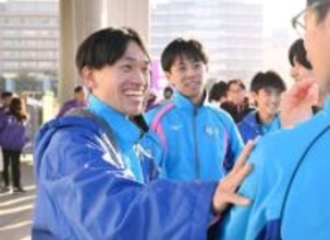 「行けるところまで行こうと」福岡・山本歩夢が意地の8人抜き　ニューイヤー駅伝区間26位の悔しさ晴らす【全国都道府県対抗男子駅伝】