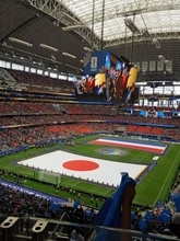 「かなりいい席」「まじで何者なんだろうなあ、この人」W杯現地観戦ショット、実業家タレント・新田さちかに「羨ましすぎです…」「喜び方も可愛い天使！！！」反響続々