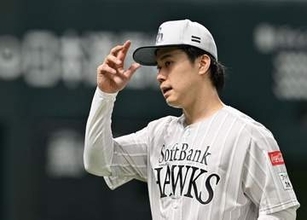 ソフトバンク松本晴、5回2失点で5勝目「何とか点差を守り抜こうと」