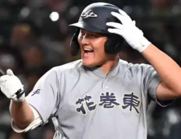 「デ、デカ」「麟太郎が雄星の2倍」佐々木麟太郎〝野球のきっかけ〟先輩との2Sが話題に！「菊池投手めっちゃデカいのにそれ以上...」