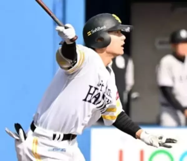ソフトバンク、36イニングぶり適時打　打った渡邉陸はオープン戦5打数4安打のうち3本が二塁打