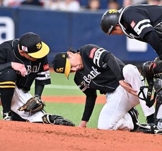 左脚に打球直撃も…「少しでも投げられそうだなと思ったので」　ソフトバンク大津亮介、チームの危機で責任感の粘投　援護恵まれず今季初黒星