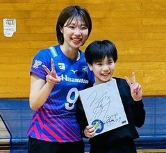 「私自身の学びの時間にも…」夢をかなえたSAGA久光スプリングスの28歳セッター　未来へつないだ真心のトス　故郷・松江市で初のバレーボール教室【大同生命SVリーグ女子】