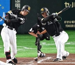今宮健太「ラッキーな形と」　庄子雄大「無心で思い切って」ソフトバンク、連続適時打で中盤の逆転劇